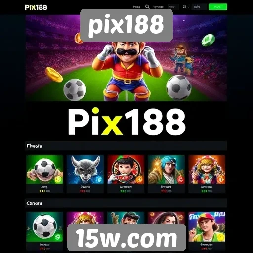 Análise da plataforma de jogos do pix188