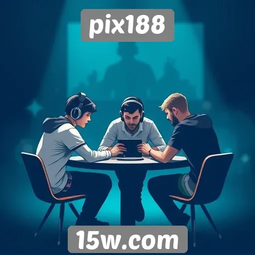 Jogadores compartilham experiências no pix188